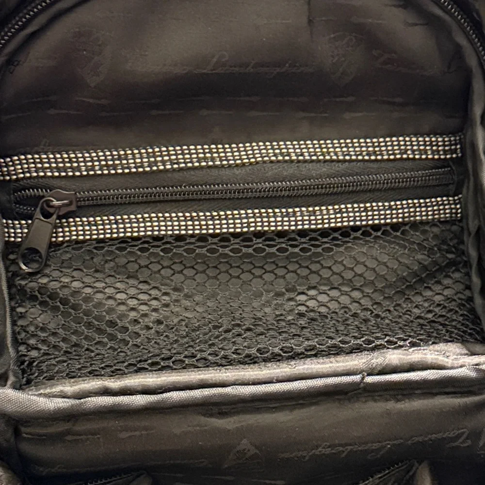 Lamborghini by Conino - Black Camera Bag, Multiple compartments